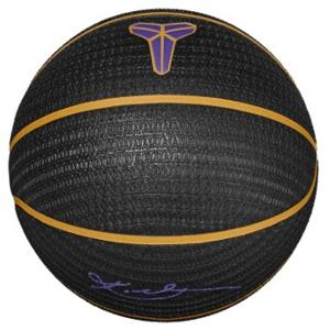 М'яч баскетбольний Nike NIKE PLAYGROUND 8P K BRYANT DEFLATED BLACK/UNIVERSITY GOLD/COURT PURP size 7